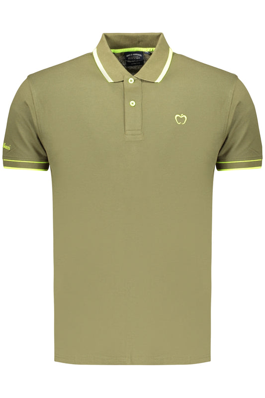 BACI&ABBRACCI POLO MANICHE CORTE UOMO VERDE