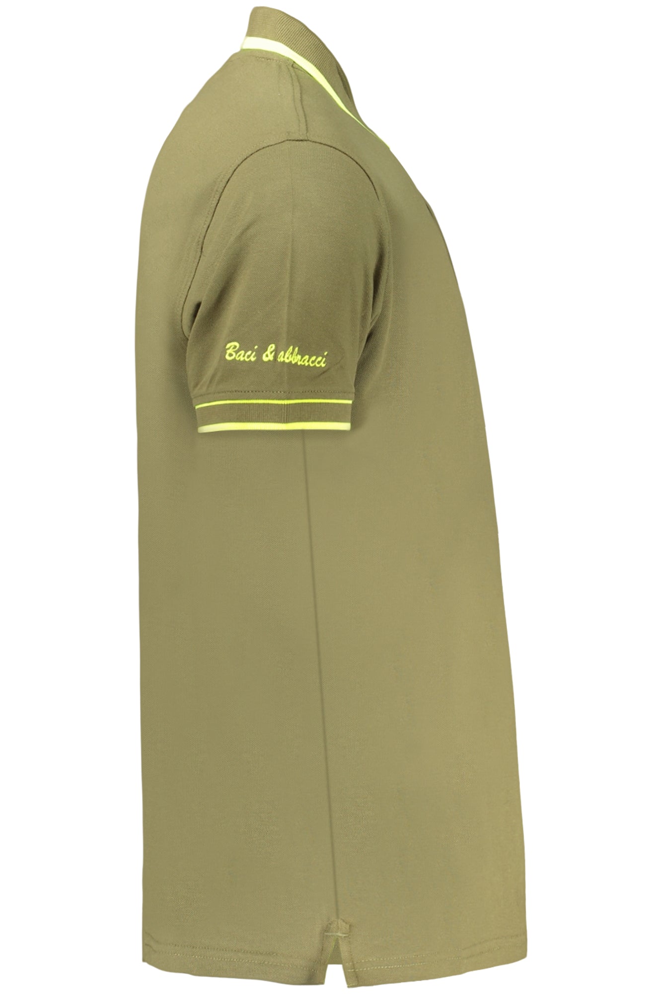 BACI&ABBRACCI POLO MANICHE CORTE UOMO VERDE