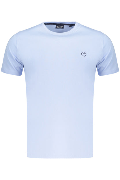 BACI&ABBRACCI T-SHIRT MANICHE CORTE UOMO AZZURRO