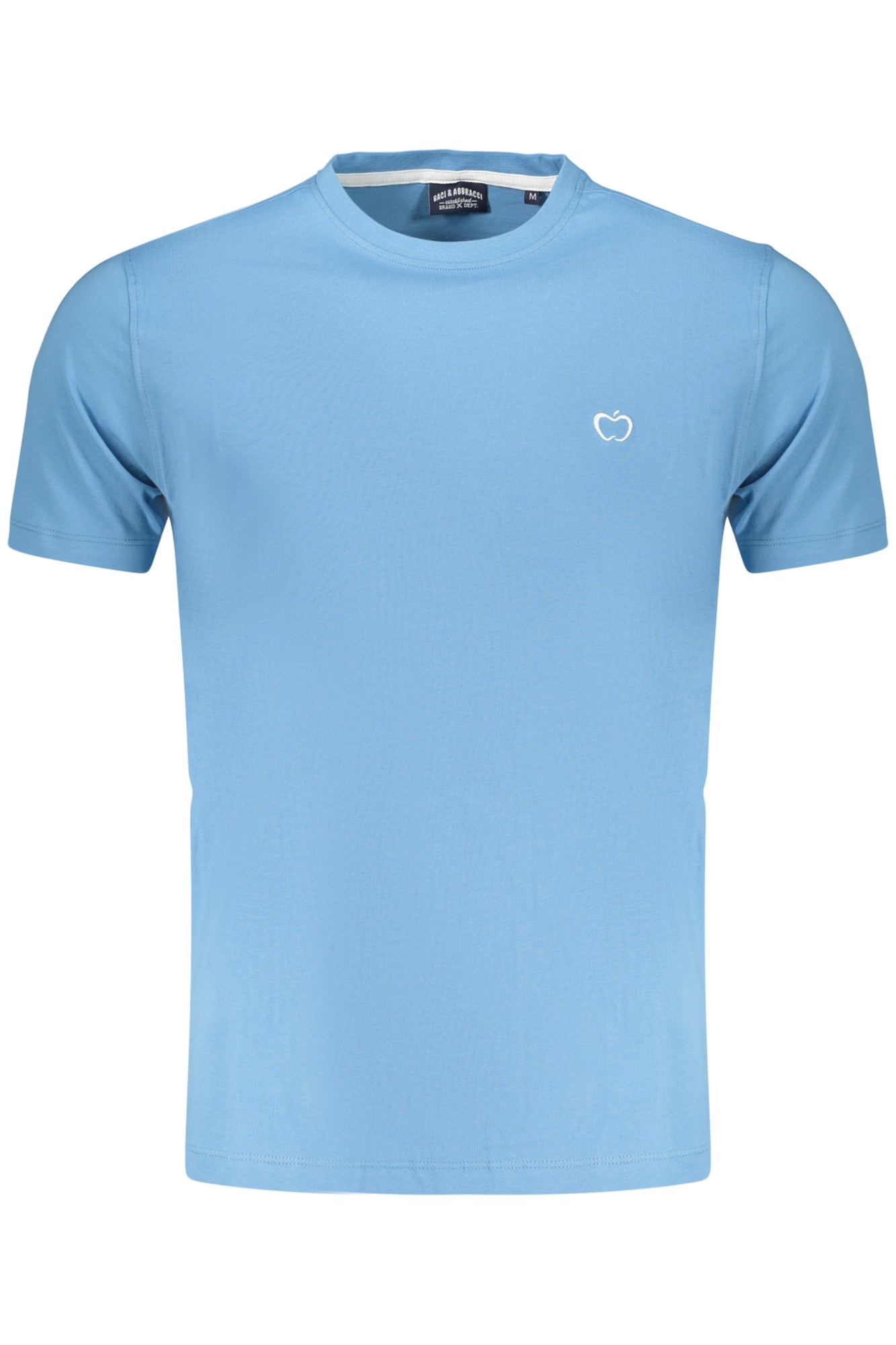BACI&ABBRACCI T-SHIRT MANICHE CORTE UOMO AZZURRO