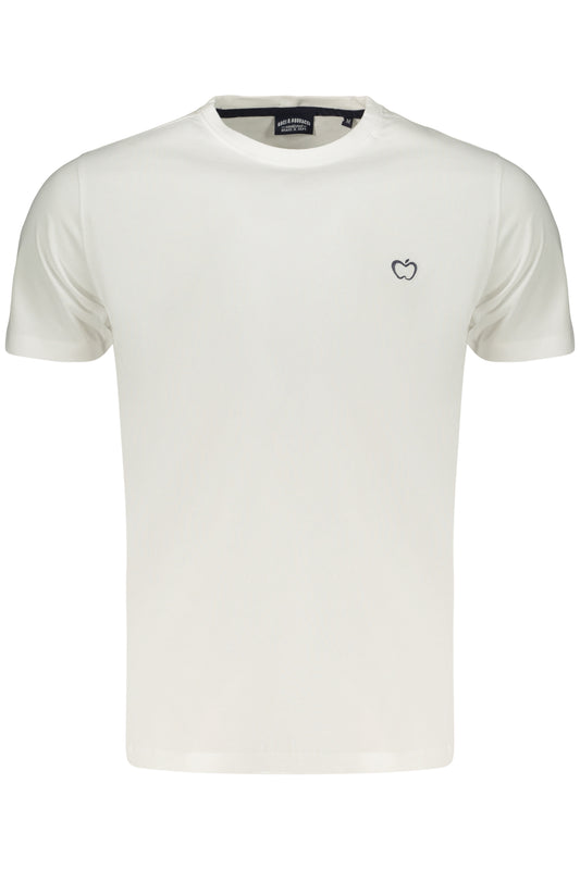 BACI&ABBRACCI T-SHIRT MANICHE CORTE UOMO BIANCO