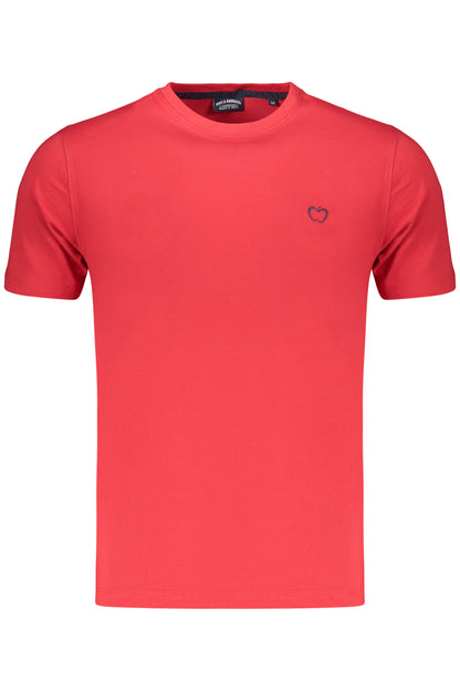 BACI&ABBRACCI T-SHIRT MANICHE CORTE UOMO ROSSO