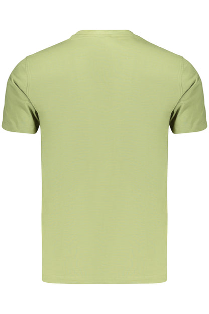 BACI&ABBRACCI T-SHIRT MANICHE CORTE UOMO VERDE