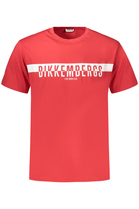 BIKKEMBERGS T-SHIRT MANICHE CORTE UOMO BIANCO