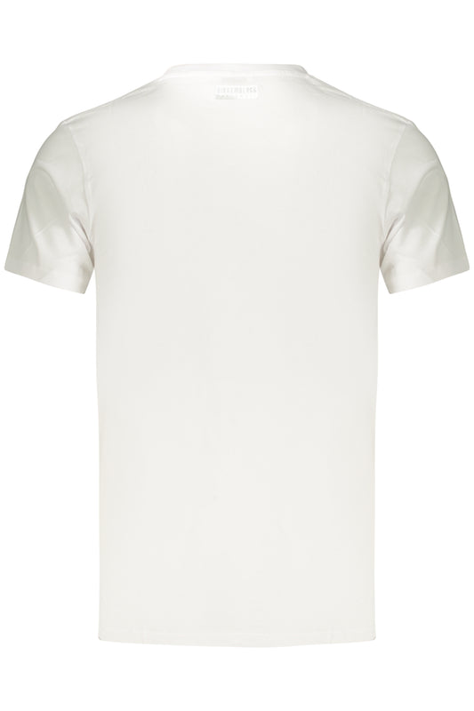 BIKKEMBERGS T-SHIRT MANICHE CORTE UOMO BIANCO