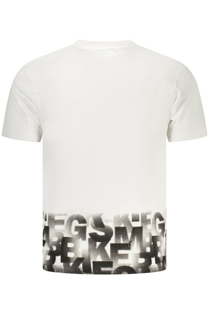 BIKKEMBERGS T-SHIRT MANICHE CORTE UOMO BIANCO