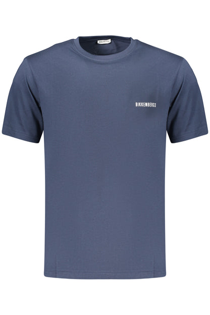 BIKKEMBERGS T-SHIRT MANICHE CORTE UOMO BLU