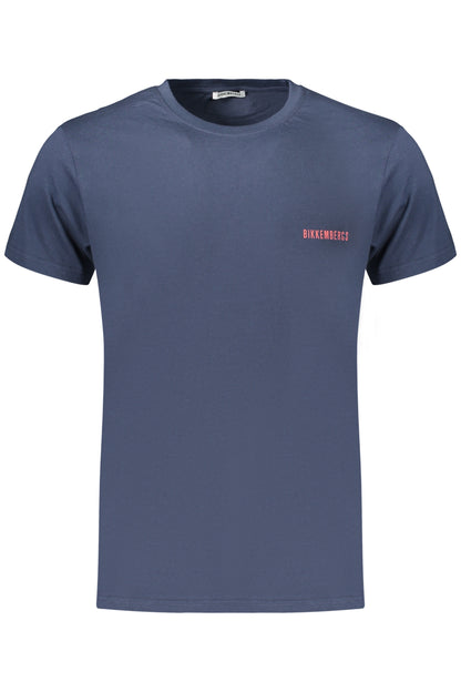 BIKKEMBERGS T-SHIRT MANICHE CORTE UOMO BLU