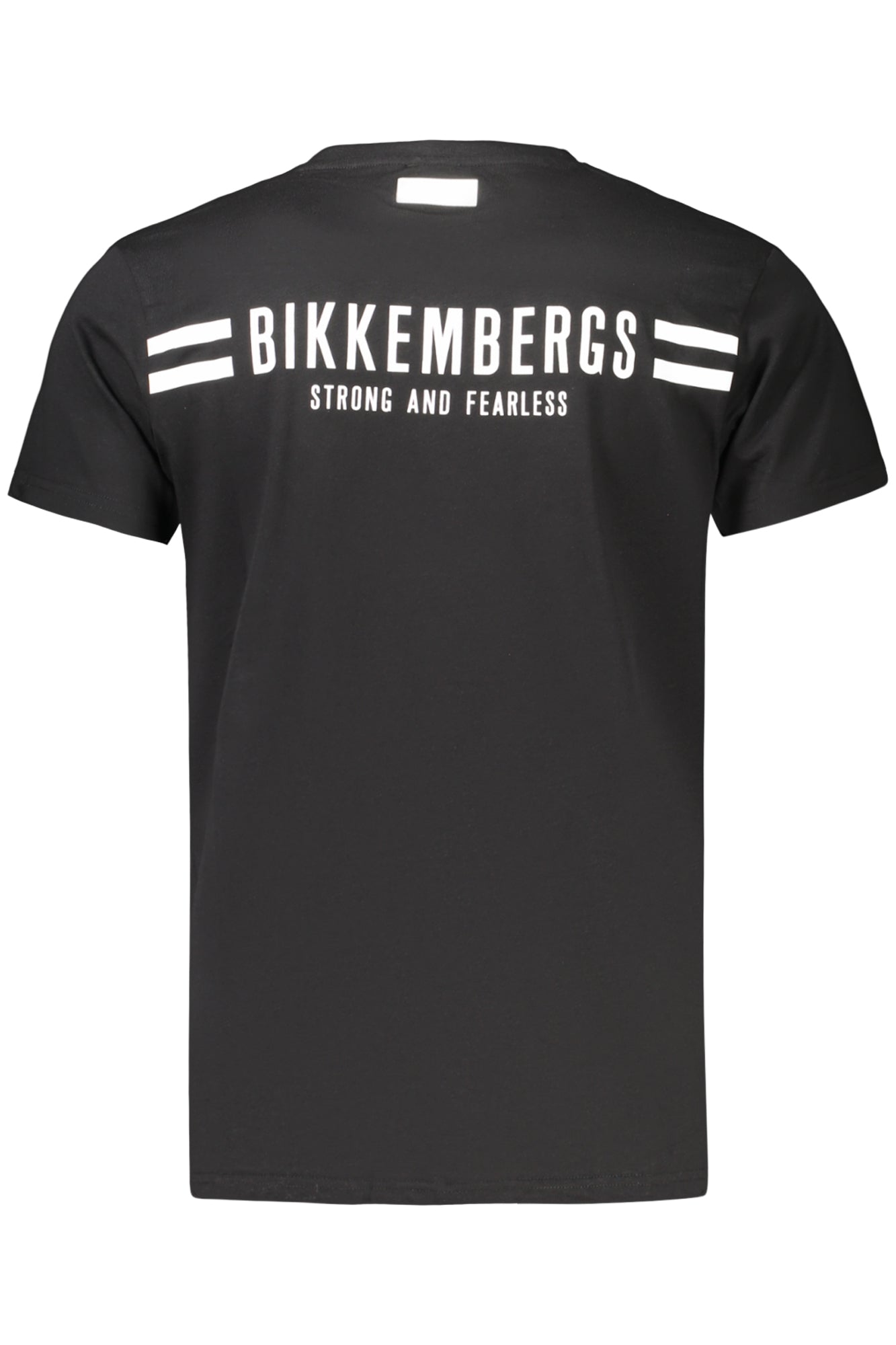 BIKKEMBERGS T-SHIRT MANICHE CORTE UOMO NERO