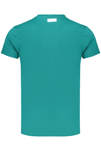 BIKKEMBERGS T-SHIRT MANICHE CORTE UOMO VERDE