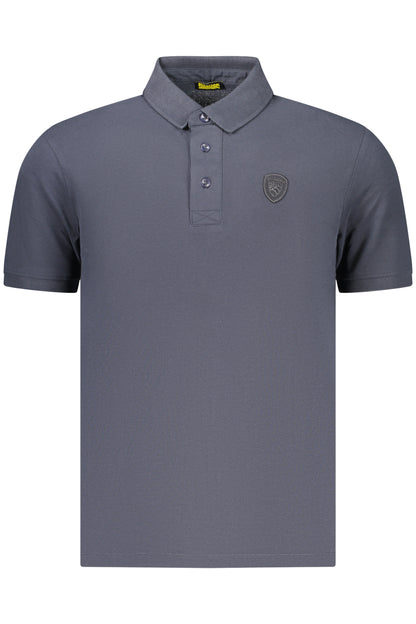 BLAUER APPAREL POLO MANICHE CORTE UOMO BLU