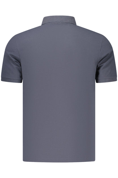 BLAUER APPAREL POLO MANICHE CORTE UOMO BLU