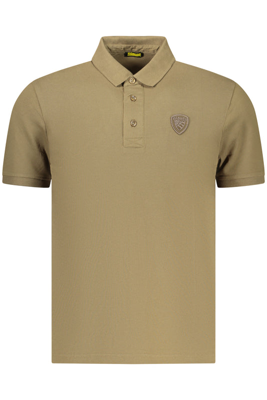 BLAUER APPAREL POLO MANICHE CORTE UOMO VERDE
