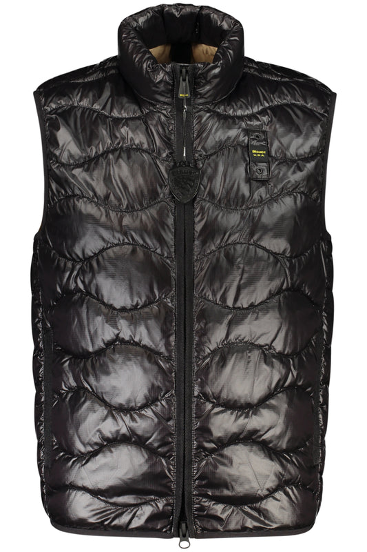 BLAUER APPAREL SMANICATO UOMO NERO