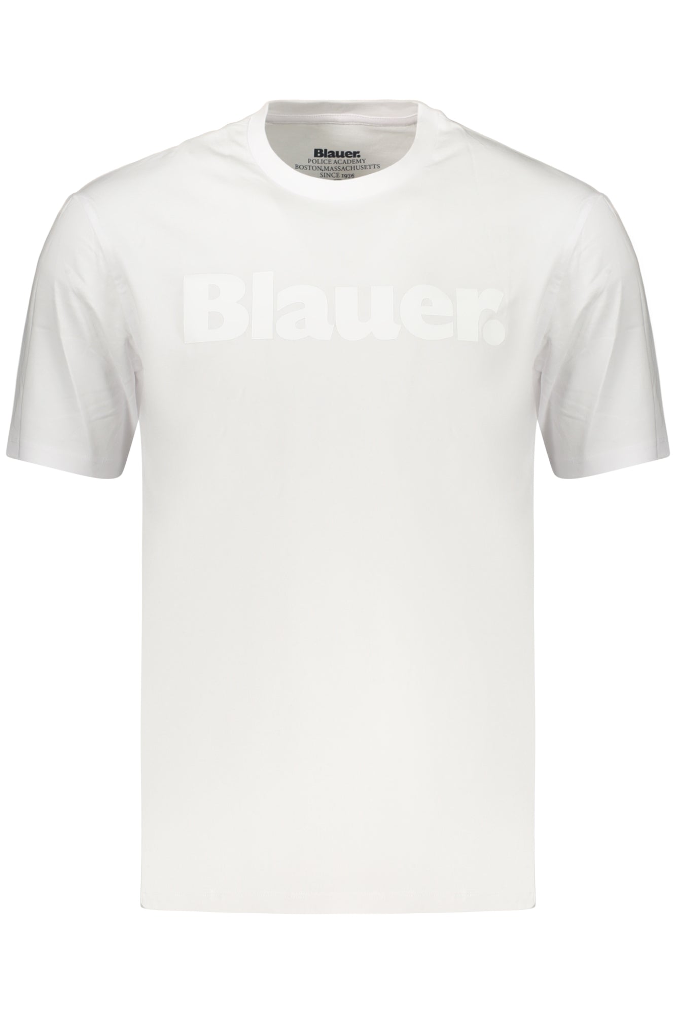BLAUER APPAREL T-SHIRT MANICHE CORTE UOMO BIANCO