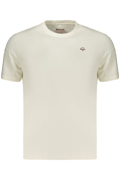 BLAUER APPAREL T-SHIRT MANICHE CORTE UOMO BIANCO