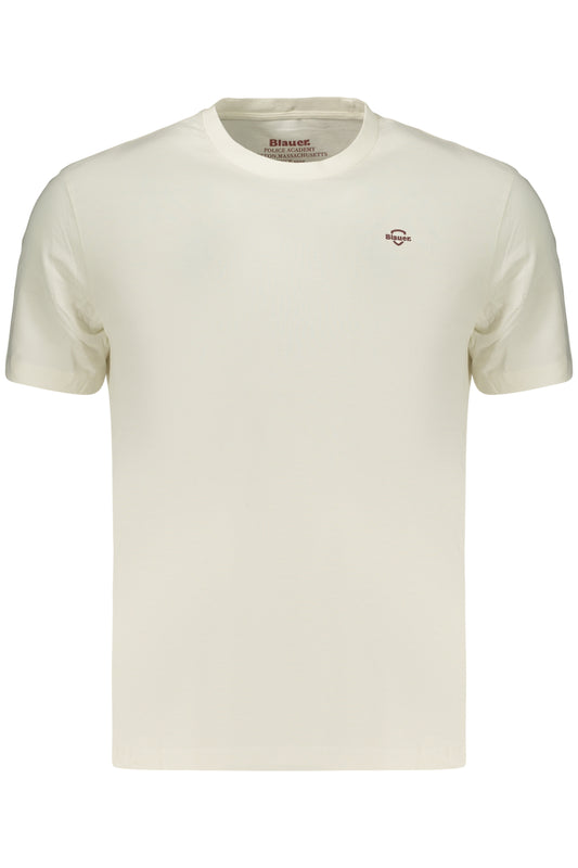 BLAUER APPAREL T-SHIRT MANICHE CORTE UOMO BIANCO
