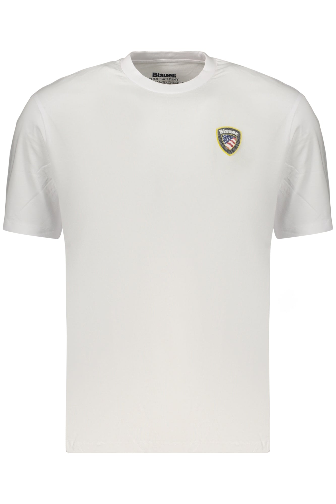 BLAUER APPAREL T-SHIRT MANICHE CORTE UOMO BIANCO