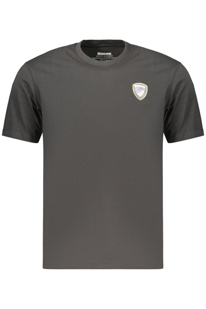 BLAUER APPAREL T-SHIRT MANICHE CORTE UOMO NERO