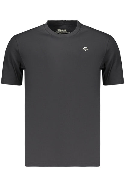 BLAUER APPAREL T-SHIRT MANICHE CORTE UOMO NERO