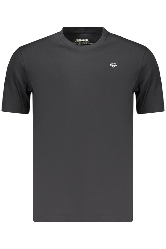 BLAUER APPAREL T-SHIRT MANICHE CORTE UOMO NERO