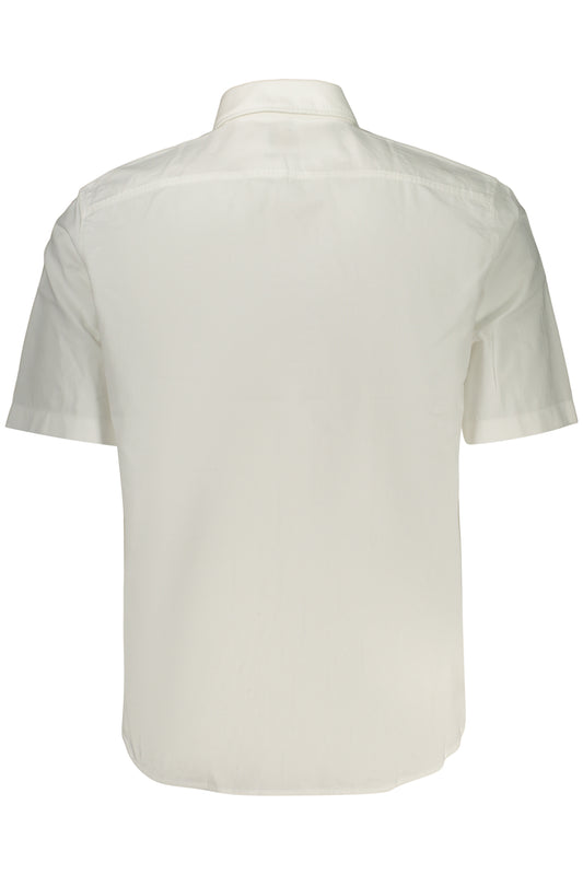 BOSS CAMICIA MANICHE CORTE UOMO BIANCO