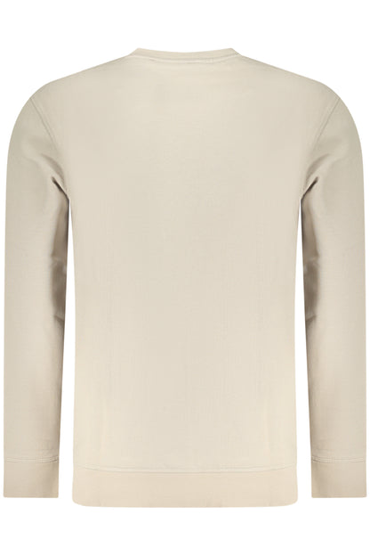 BOSS FELPA SENZA ZIP UOMO BEIGE
