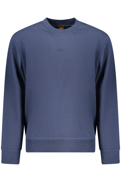 BOSS FELPA SENZA ZIP UOMO BLU