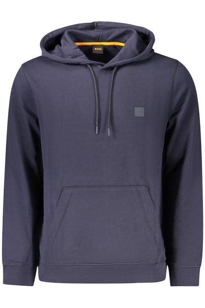 BOSS FELPA SENZA ZIP UOMO BLU