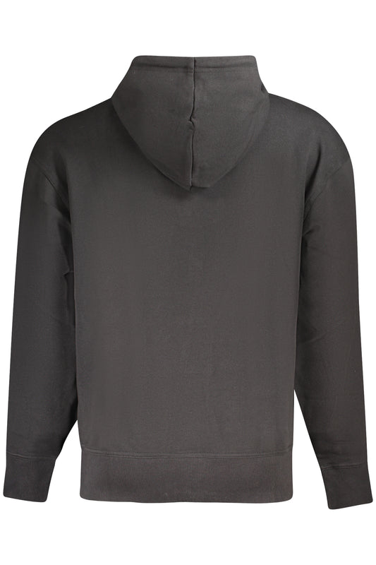BOSS FELPA SENZA ZIP UOMO NERO