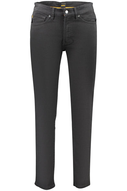 BOSS JEANS DENIM UOMO NERO