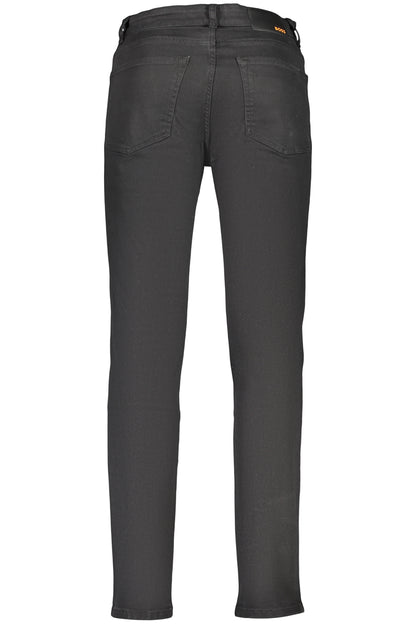 BOSS JEANS DENIM UOMO NERO