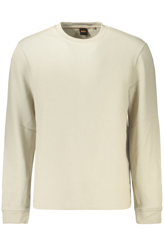 BOSS MAGLIA UOMO BEIGE