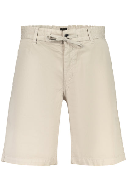 BOSS PANTALONE BERMUDA UOMO BEIGE
