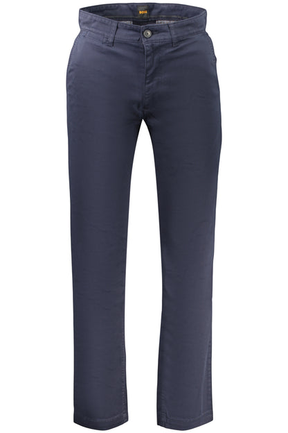 BOSS PANTALONE UOMO BLU