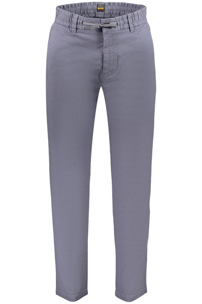 BOSS PANTALONE UOMO BLU