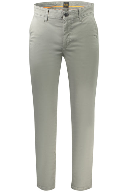 BOSS PANTALONE UOMO VERDE