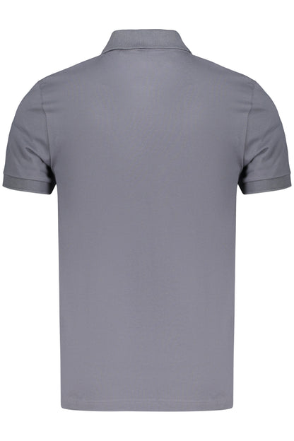 BOSS POLO MANICHE CORTE UOMO BLU