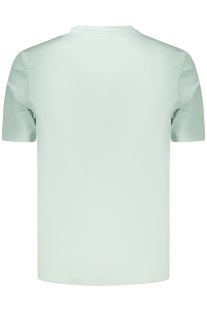 BOSS T-SHIRT MANICHE CORTE UOMO AZZURRO