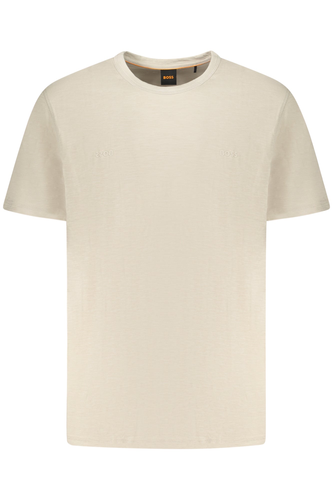 BOSS T-SHIRT MANICHE CORTE UOMO BEIGE
