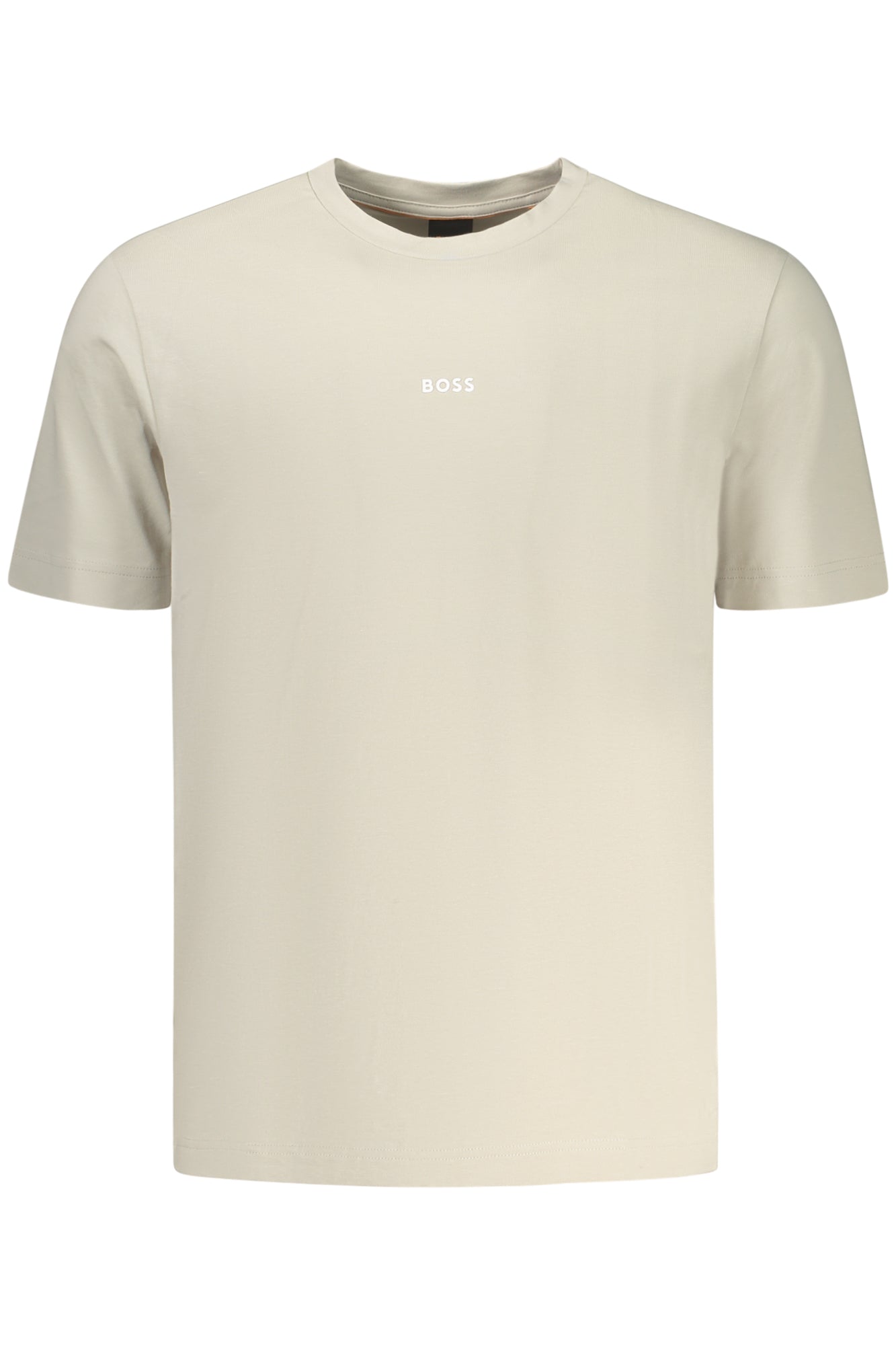 BOSS T-SHIRT MANICHE CORTE UOMO BEIGE