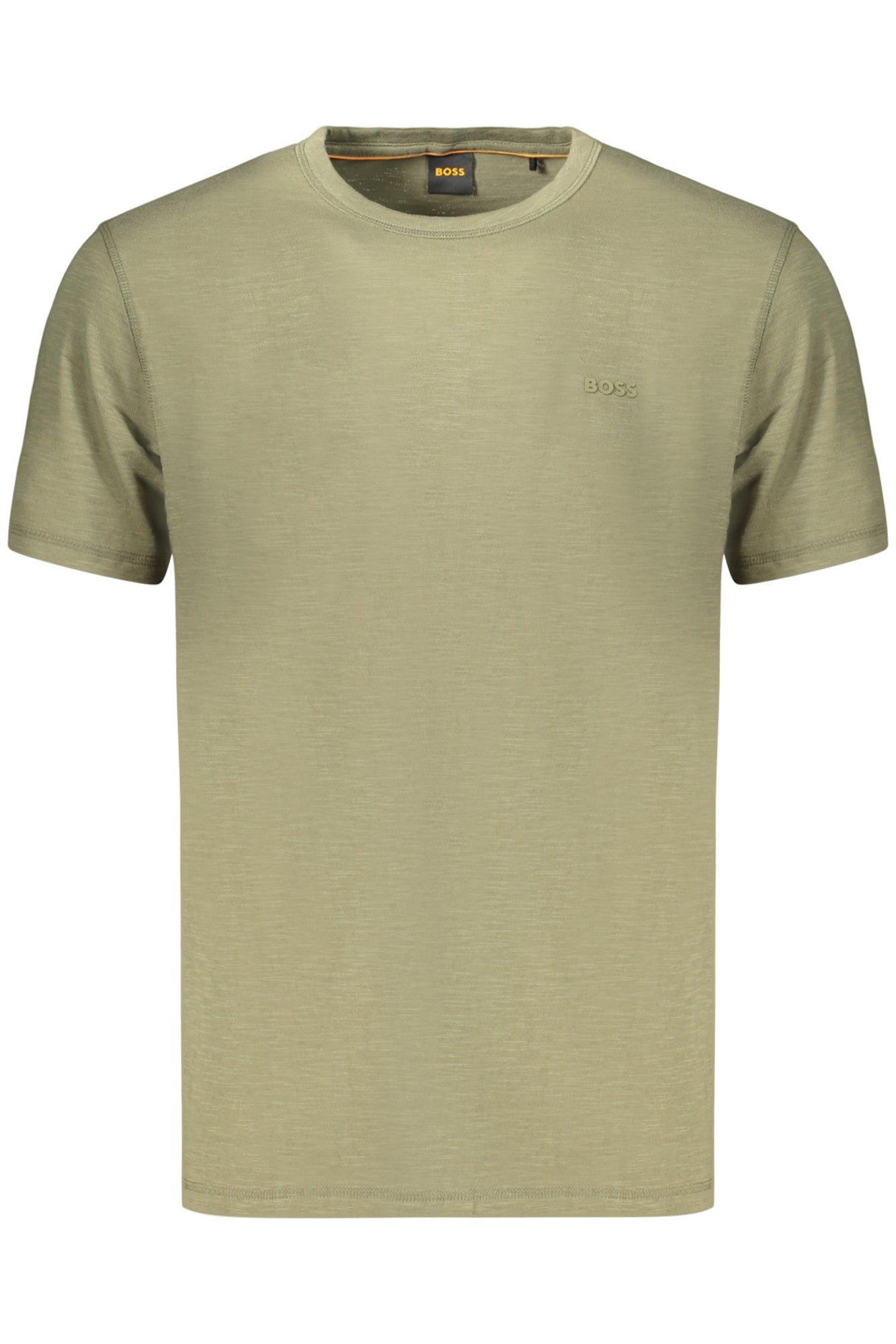 BOSS T-SHIRT MANICHE CORTE UOMO VERDE