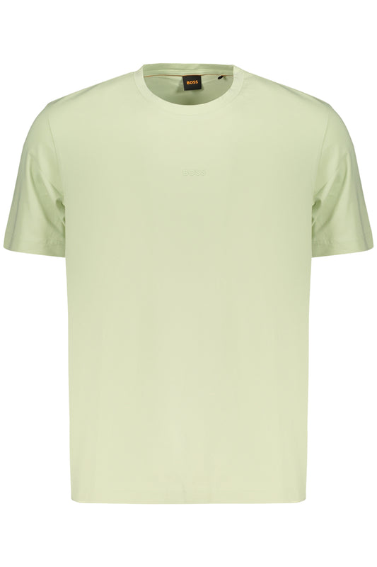 BOSS T-SHIRT MANICHE CORTE UOMO VERDE