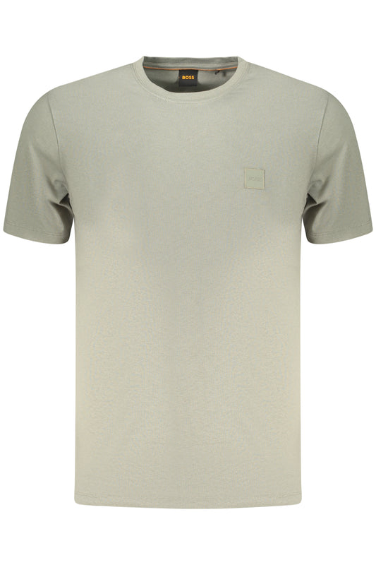 BOSS T-SHIRT MANICHE CORTE UOMO VERDE