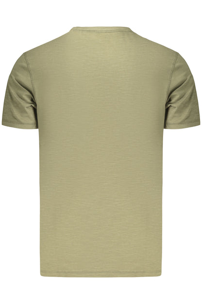 BOSS T-SHIRT MANICHE CORTE UOMO VERDE