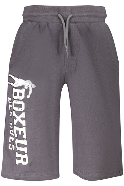 BOXEUR DES RUES PANTALONE TUTA CORTO UOMO GRIGIO