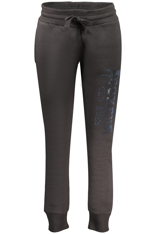 BOXEUR DES RUES PANTALONE TUTA LUNGO DONNA NERO