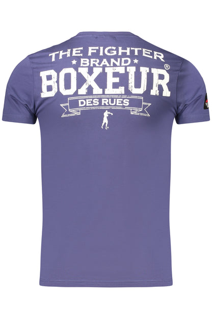 BOXEUR DES RUES T-SHIRT MANICHE CORTE UOMO BLU