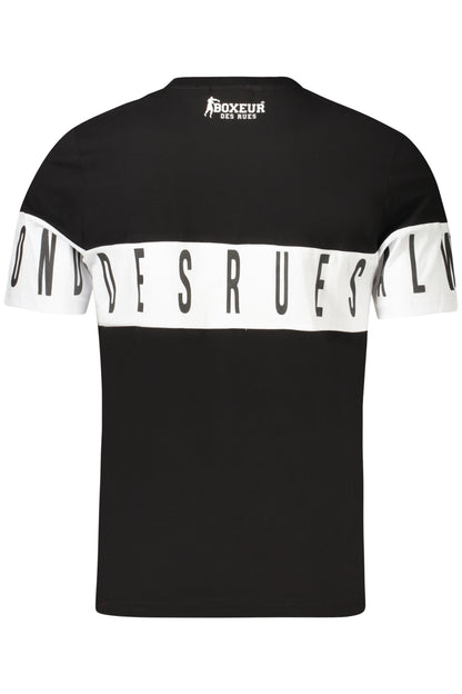 BOXEUR DES RUES T-SHIRT MANICHE CORTE UOMO NERO