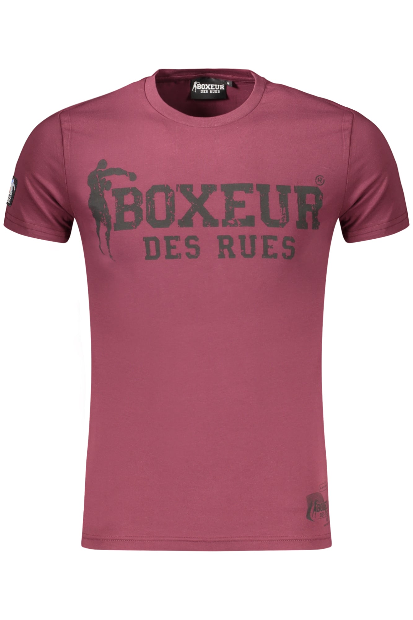 BOXEUR DES RUES T-SHIRT MANICHE CORTE UOMO ROSSO